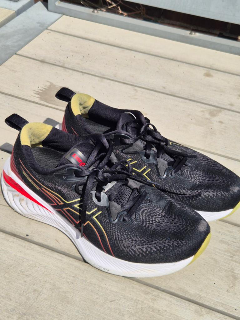 ASICS Gel-Cumulus 23 & 25 - Maat 44 - Zaalsport, Sport en Fitness, Loopsport en Atletiek, Gebruikt, Hardloopschoenen, Ophalen of Verzenden