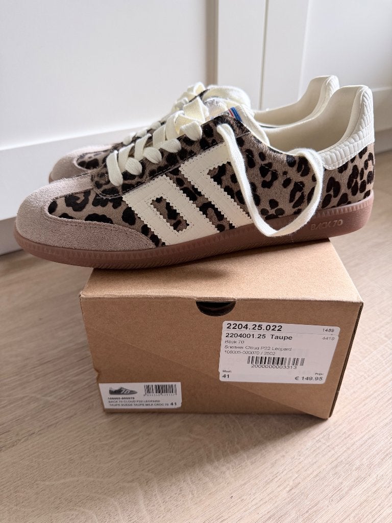 Nieuwe Back 70 sneakers leopard 41, Back 70, Beige, Nieuw, Ophalen of Verzenden