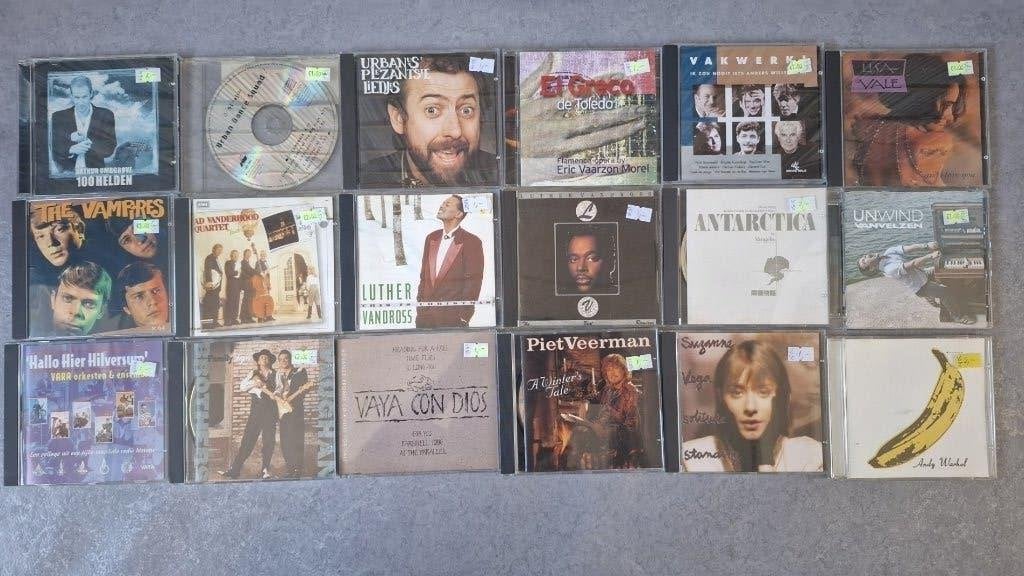 Diverse CD's te koop alfabetisch U/V, Pop, Ophalen of Verzenden, Album, Promo
