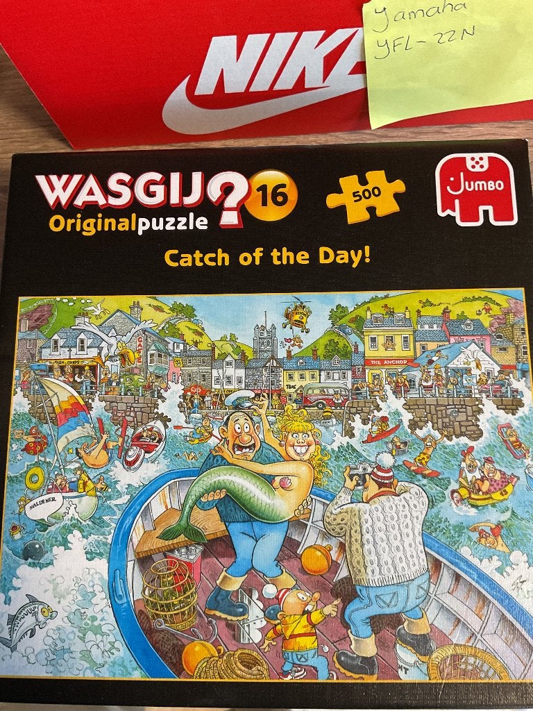 Wasgij puzzel 500 stukjes, Ophalen, 500 t/m 1500 stukjes, Zo goed als nieuw, Legpuzzel