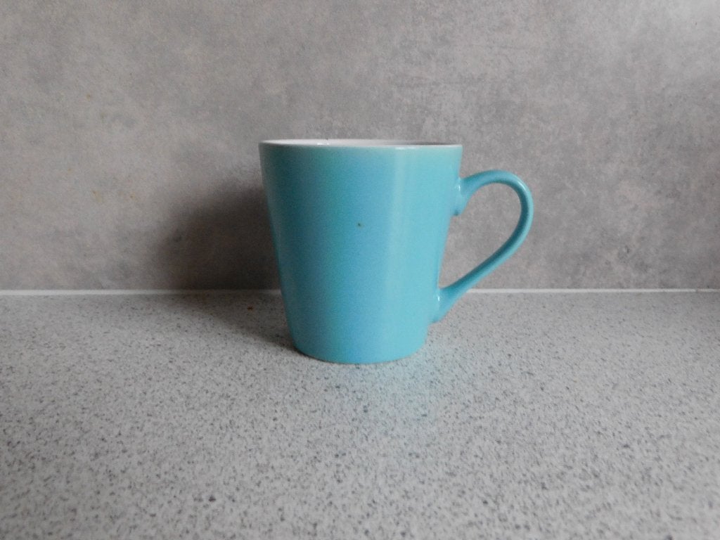 Mok 8x8 cm. Blauw Sostrene Grene, Overige merken, Keramiek, Ophalen of Verzenden, Zo goed als nieuw