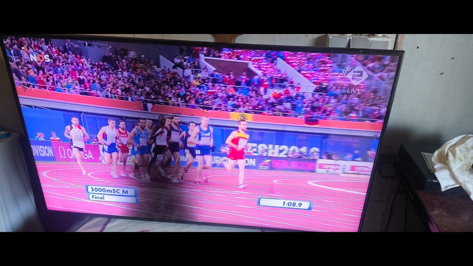 55 inch Samsung Smart LED tv met defect backlight, Ophalen, Gebruikt, 100 cm of meer, Samsung