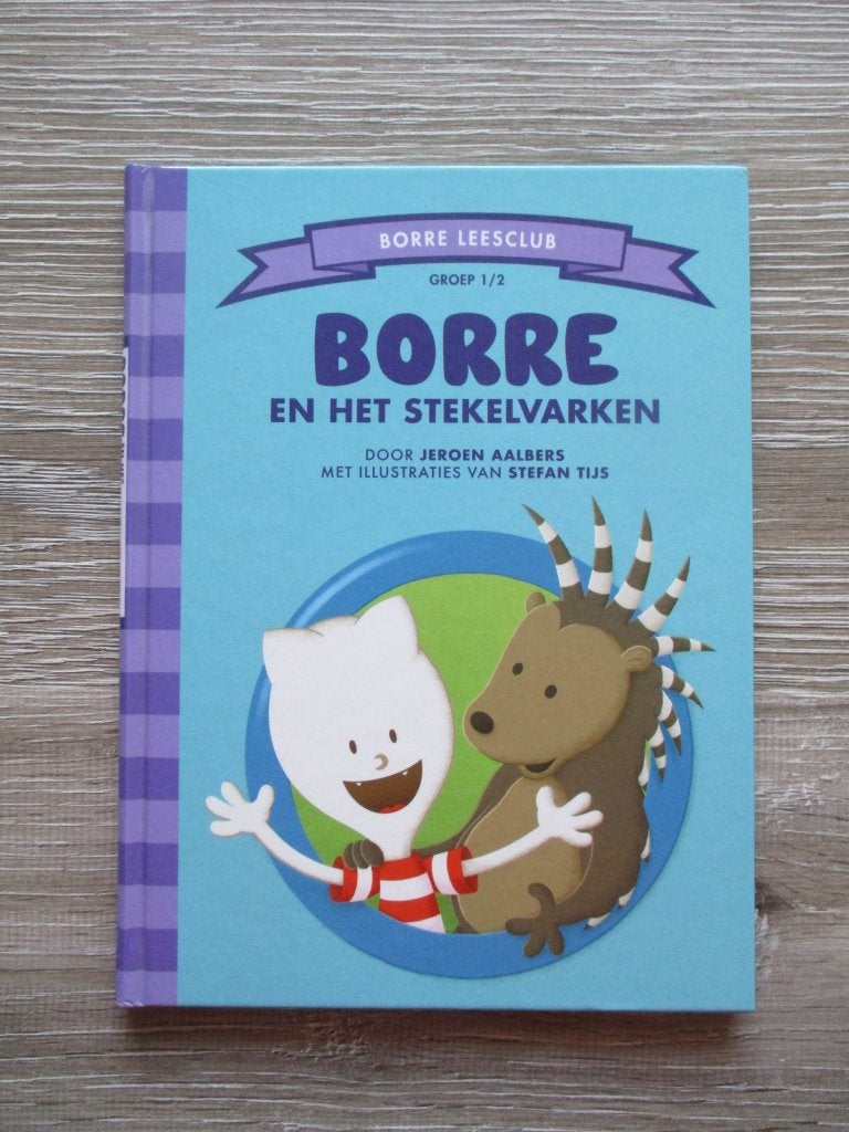 Borre en het stekelvarken - Jeroen Aalbers, Boeken, Ophalen of Verzenden, Gelezen, Fictie algemeen