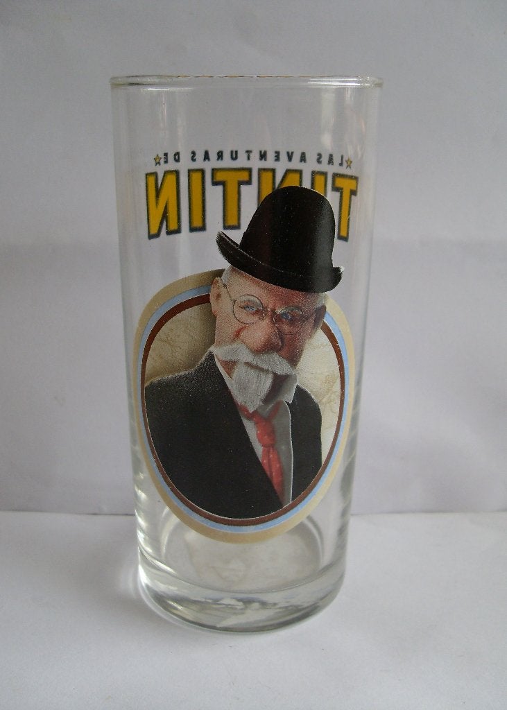 Kuifje Glas Professor Zonnebloem Tintin Herge, Verzamelen, Ophalen of Verzenden, Kuifje, Zo goed als nieuw, Gebruiksvoorwerp