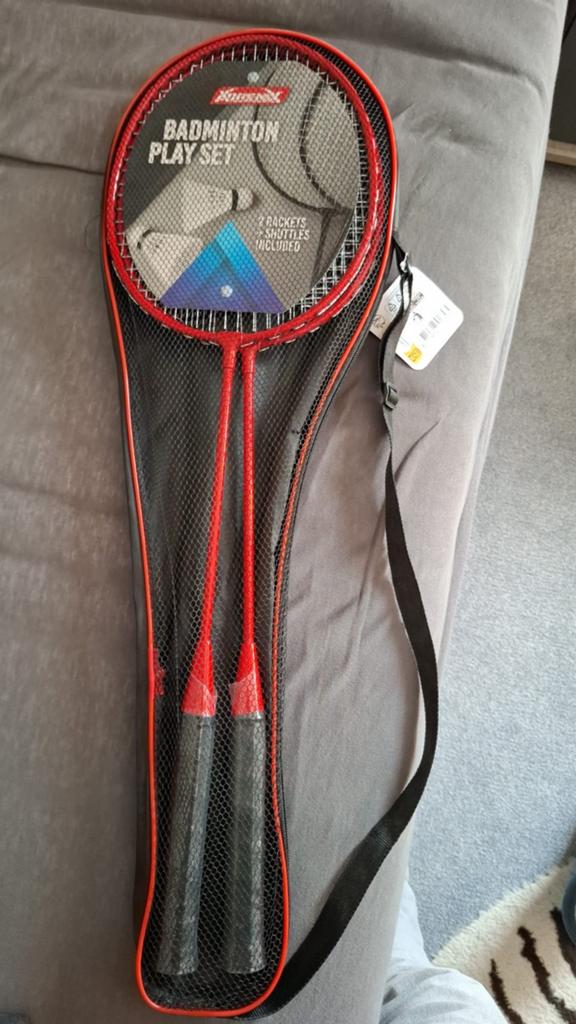 Badminton Speelset - 2 Rackets en Shuttles, Sport en Fitness, Badminton, Ophalen of Verzenden, Nieuw, Racket(s)