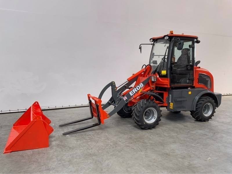 Everun08 wiellader, Ophalen, Wiellader of Shovel