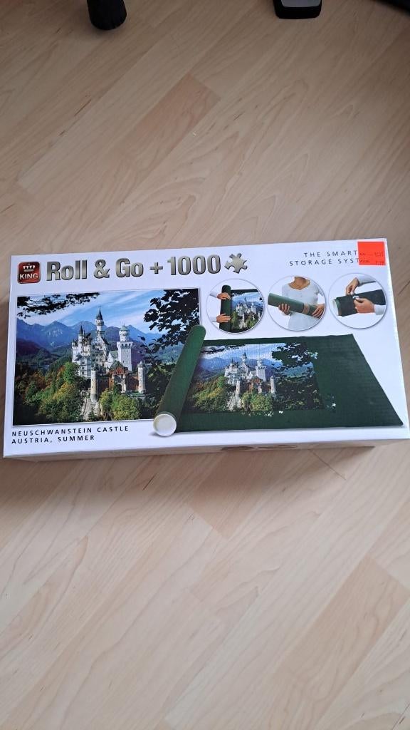 Rol puzzelmat, Ophalen, 500 t/m 1500 stukjes, Zo goed als nieuw, Legpuzzel