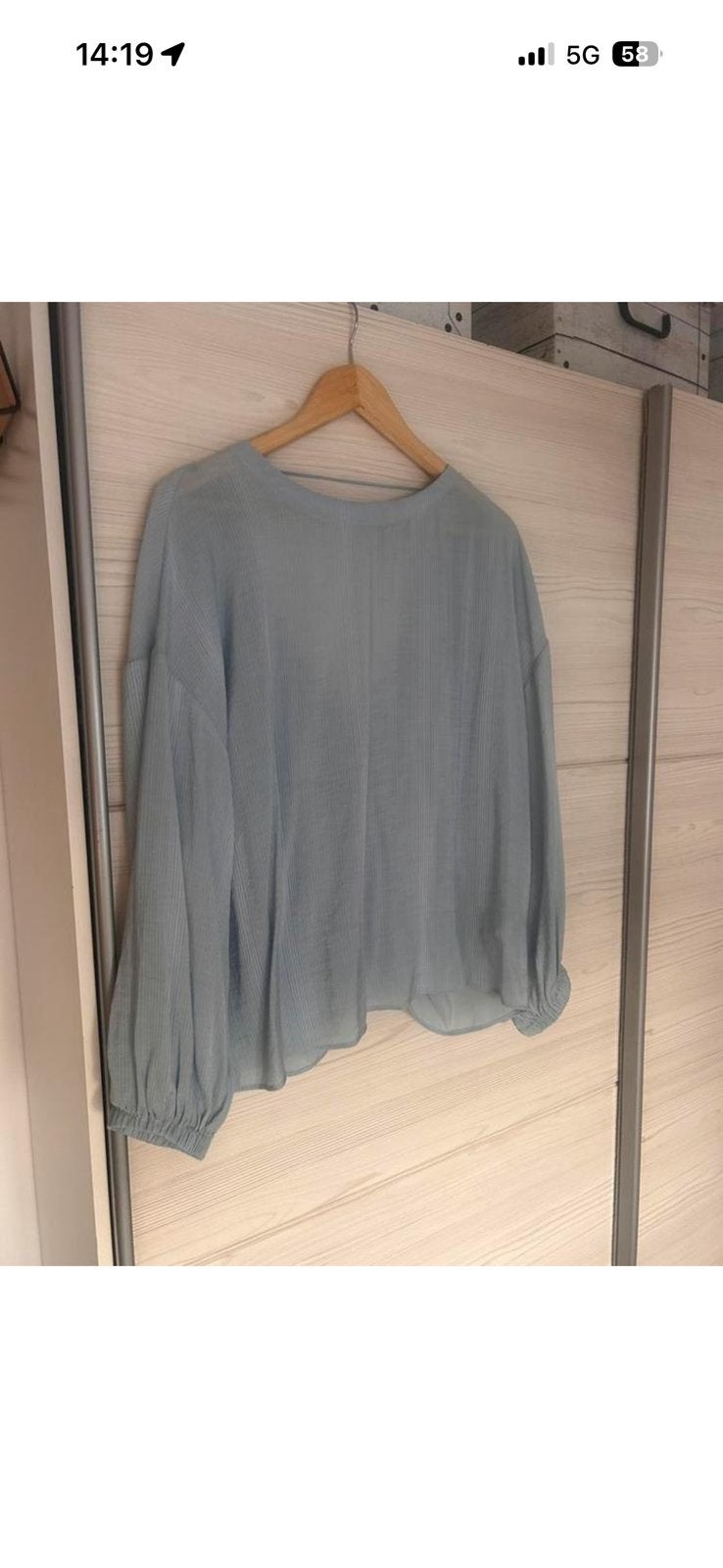 YaYa blouse met open rug, Ophalen of Verzenden, Zo goed als nieuw, Maat 34 (XS) of kleiner, Blauw