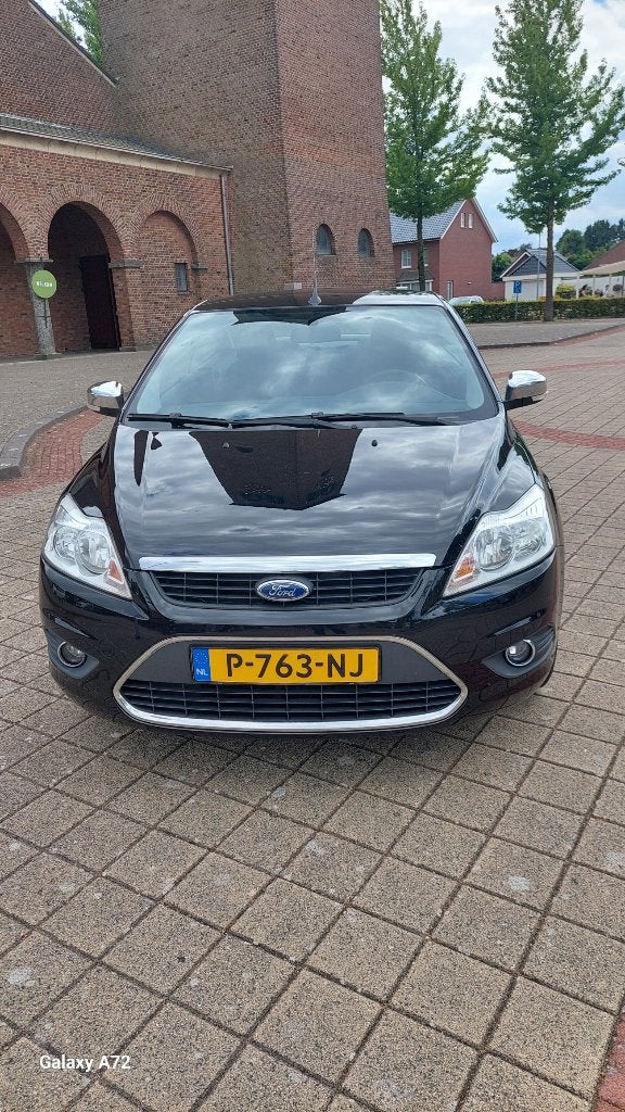 Ford Focus 1.6 74KW CC 2010 Zwart, Auto's, Ford, 1596 cc, 4 cilinders, Cabriolet, 4 stoelen