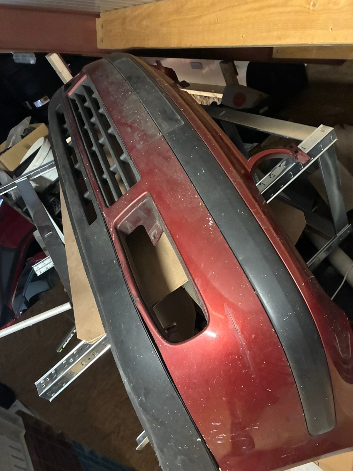 Voorbumper golf 4 bora met onderlip, Ophalen, Bumper