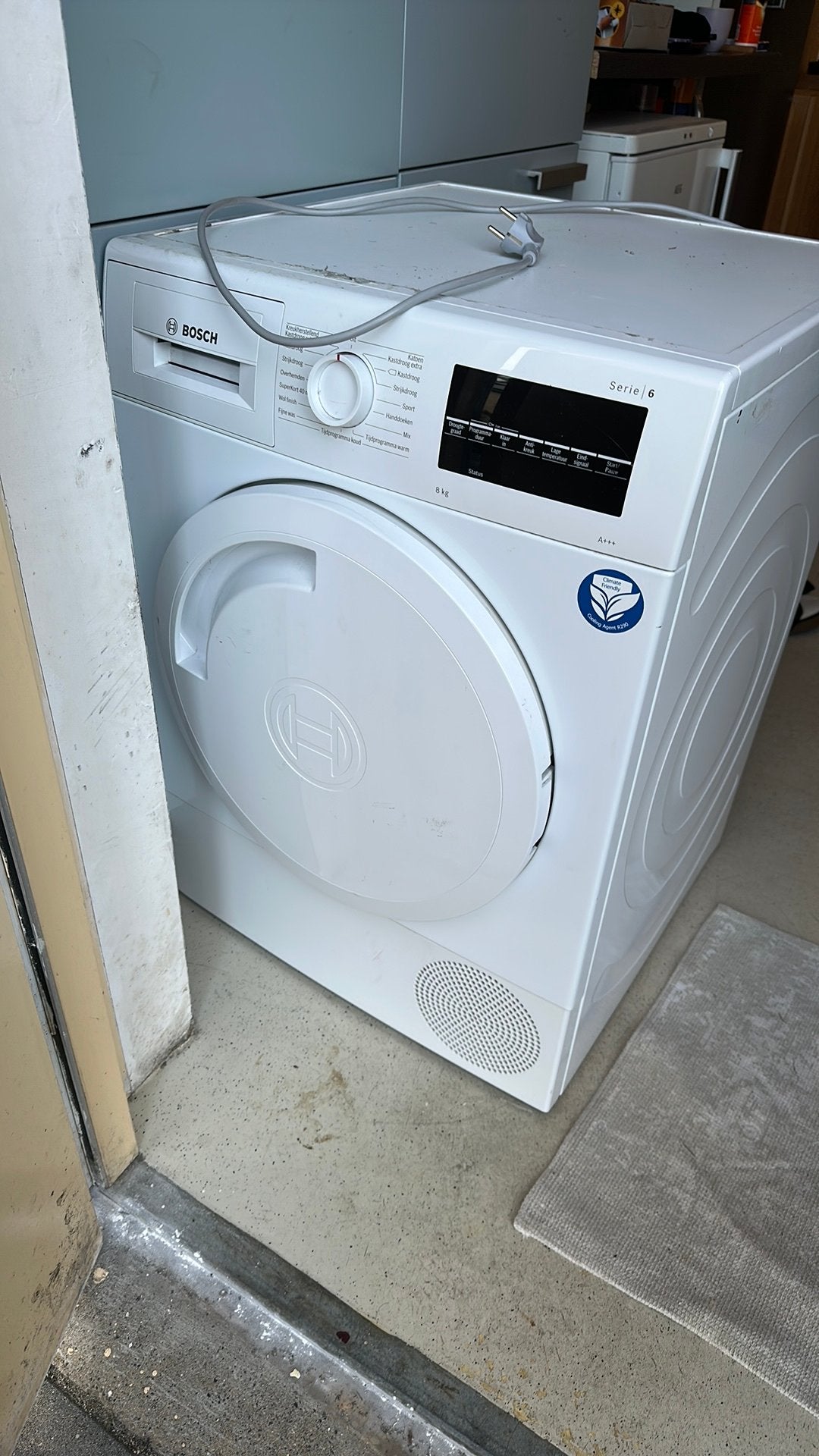 Gratis warmtepompdroger 7kg defect, Ophalen, 6 tot 8 kg, Zo goed als nieuw, 85 tot 90 cm