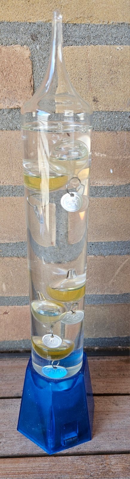 Thermometer, Huis en Inrichting, Woonaccessoires | Thermometers, Ophalen of Verzenden, Zo goed als nieuw, Glas