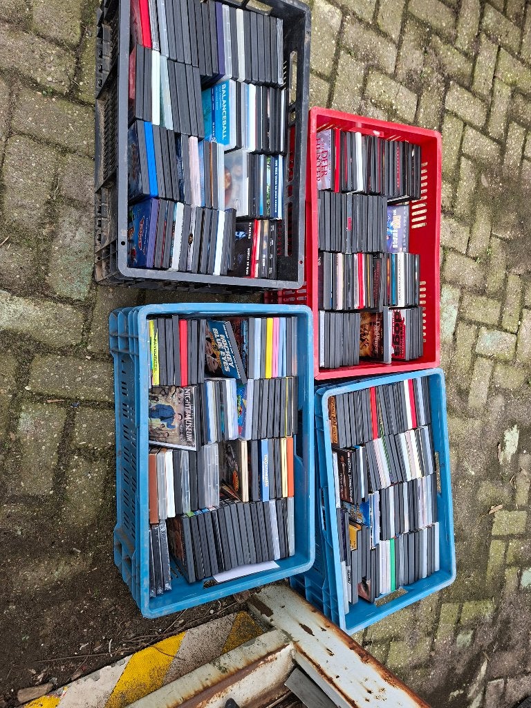 rommelmarktspullen circa 400 stuks dvd,s, Ophalen of Verzenden, Nieuw