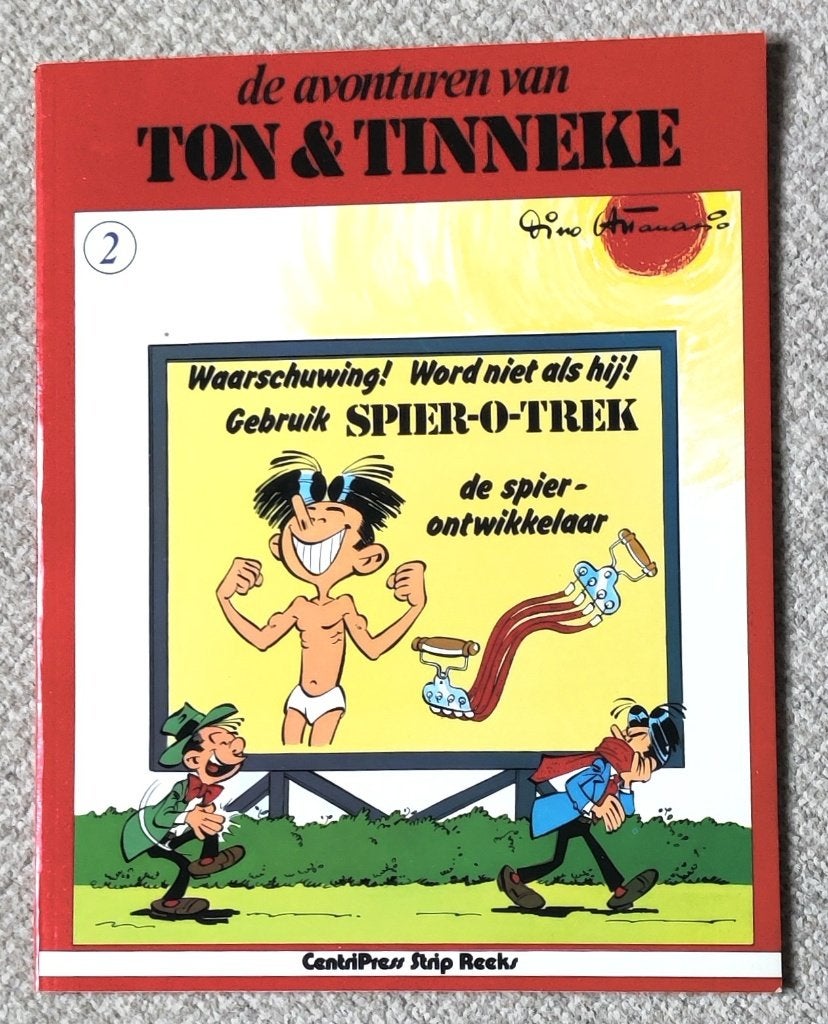 Stripalbum Ton en Tineke deel 2 uit 1979 1ste druk, Boeken, Stripboeken, Eén stripboek, Ophalen of Verzenden, Zo goed als nieuw