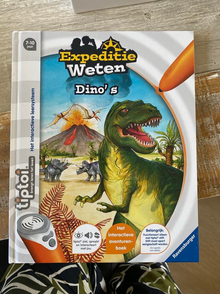 Tip toi Expeditie Weten: Dino's - Zo goed als nieuw, Ophalen of Verzenden, Zo goed als nieuw, 3 tot 4 jaar