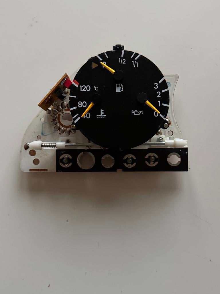 Mercedes W126 300SD Brandstofmeter Temperatuurmeter, Auto-onderdelen, Dashboard en Schakelaars, Ophalen of Verzenden, Gebruikt