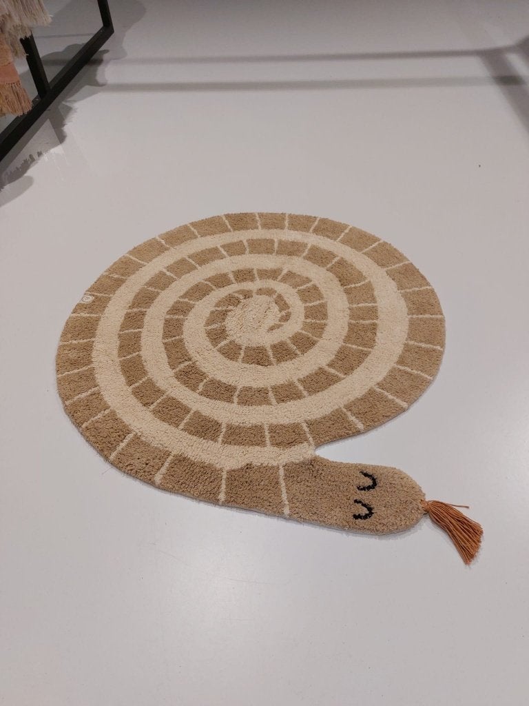 Tapis Petit Matti Vloerkleed - 85x85 cm, 50 tot 100 cm, Rond, Zo goed als nieuw, Groen
