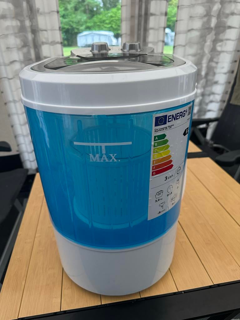 Mini Wasmachine - Compact en Draagbaar (3kg), Witgoed en Apparatuur, Wasmachines, Ophalen, Minder dan 1200 toeren, Minder dan 85 cm
