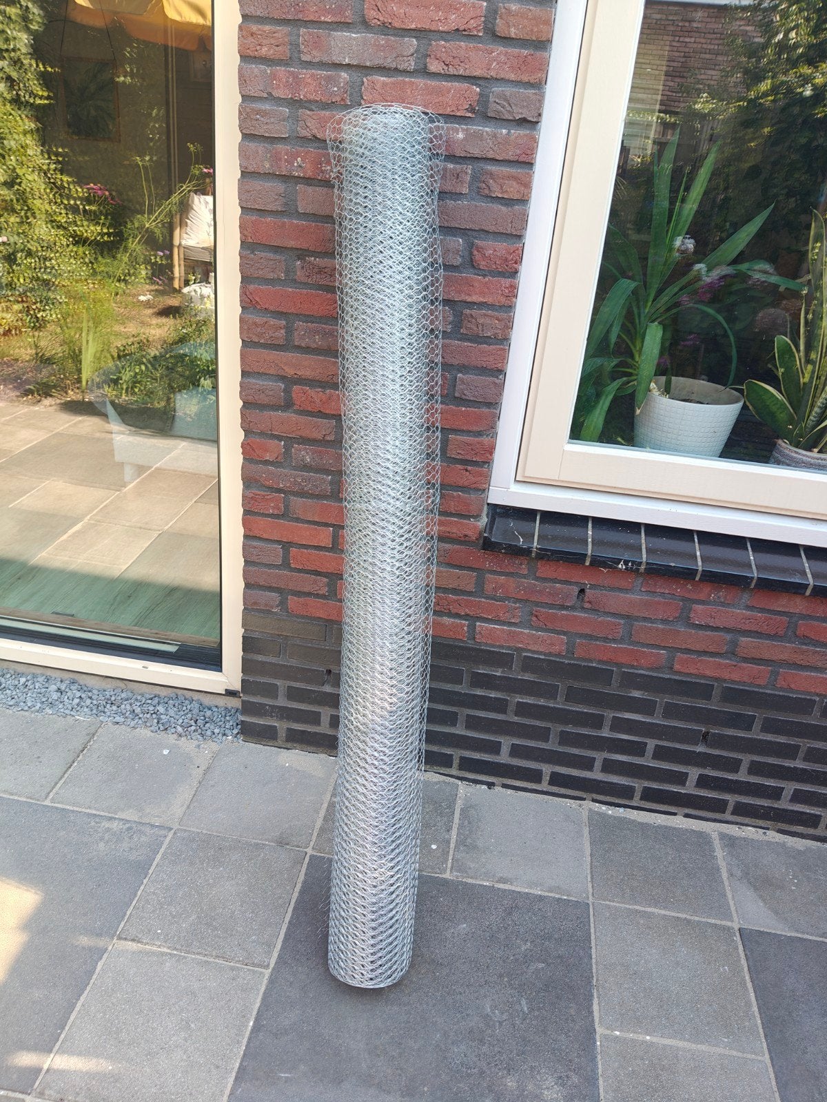 Kippengaas Garmix - 7m lang, 150cm hoog, 10-15mm maaswijdte, Ophalen of Verzenden, Nieuw, Minder dan 10 meter, Gaas
