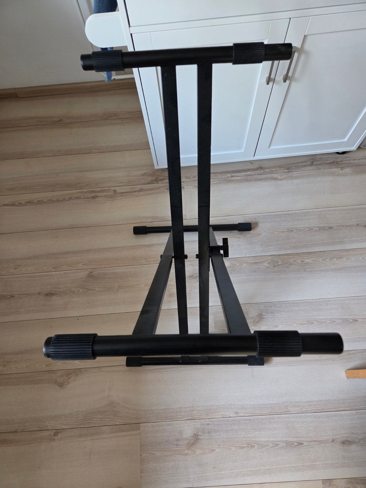 Keyboard standaard - Zwart, in goede staat, Ophalen, Gebruikt, Instrumentstandaard, Keyboard of Synthesizer