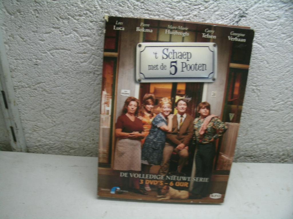 dvd 249b 't schaap met de 5 pooten 3 dvd, Alle leeftijden, Ophalen of Verzenden, Zo goed als nieuw