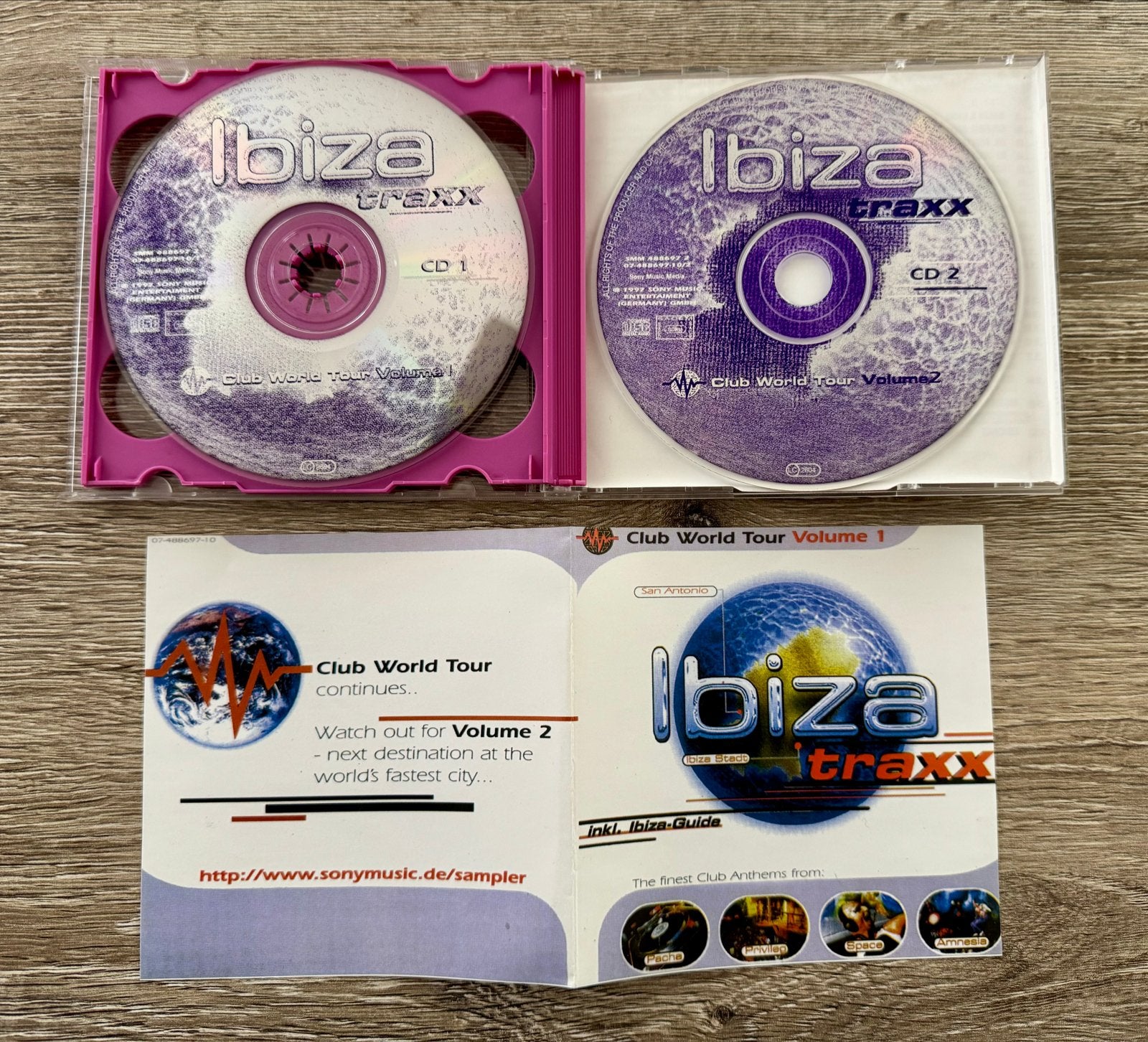 Ibiza Traxx - Club World Tour Volume 1 (1997) 💿 🎶, Ophalen of Verzenden, Zo goed als nieuw