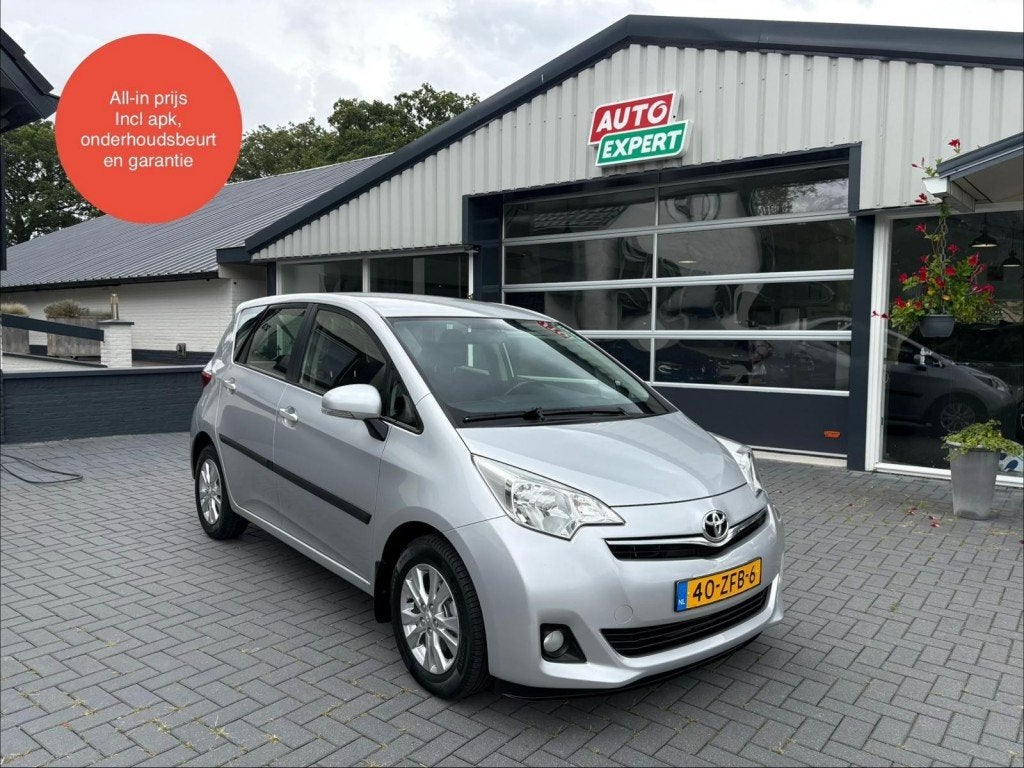 Toyota VERSO-S 1.3 VVT-i Aspiration, Automaat, Airco, All-in, Auto's, Automaat, Euro 5, 4 cilinders, Met garantie (alle)