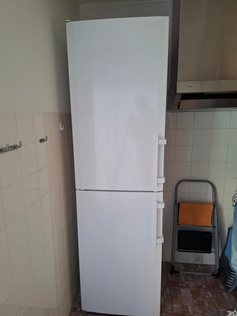 Liebherr koelvriescombinatie 4 lades, Ophalen, Gebruikt, 200 liter of meer, 60 cm of meer
