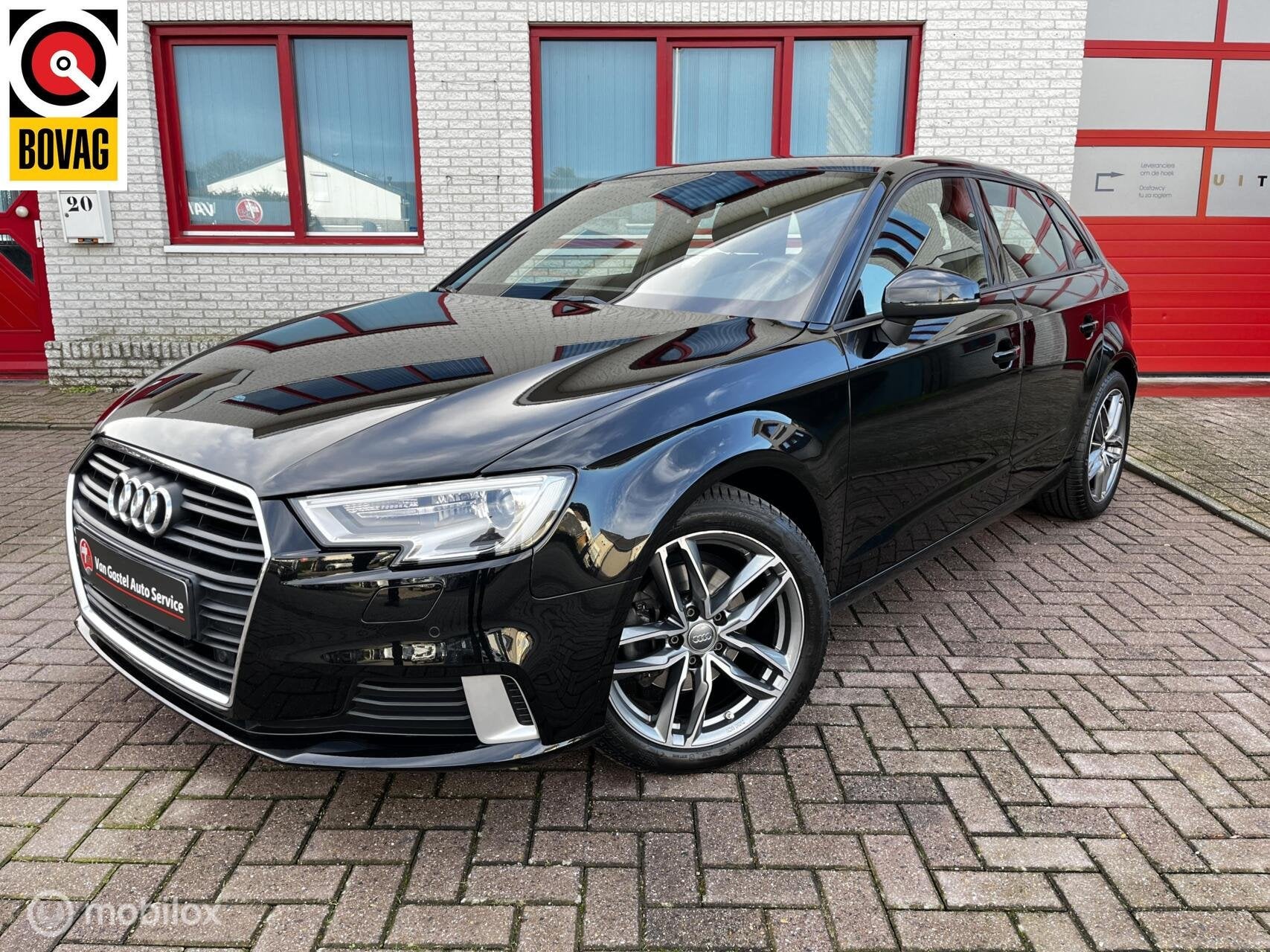 Audi A3 Sportback 1.0 TFSI Design Pro Line, Auto's, Stof, Gebruikt, 116 pk, Zwart