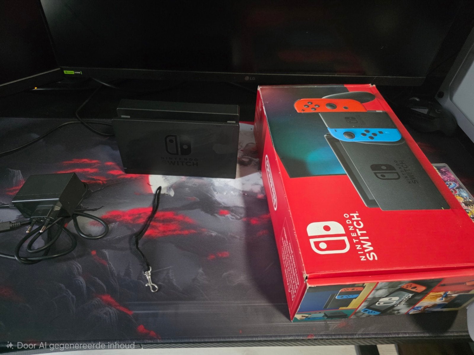 Foto 8 van Nintendo Switch (2019 Upgrade) met 3 games en extra's