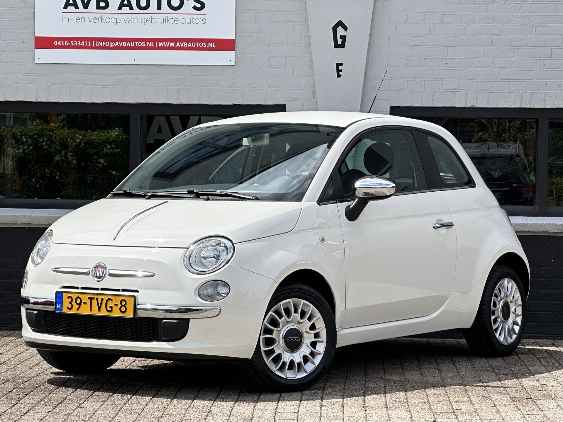 Fiat 500 1.2 Easy Airco Nieuwe Koppeling APK t/m 21-5-2027, Euro 5, Stof, Gebruikt, 4 cilinders