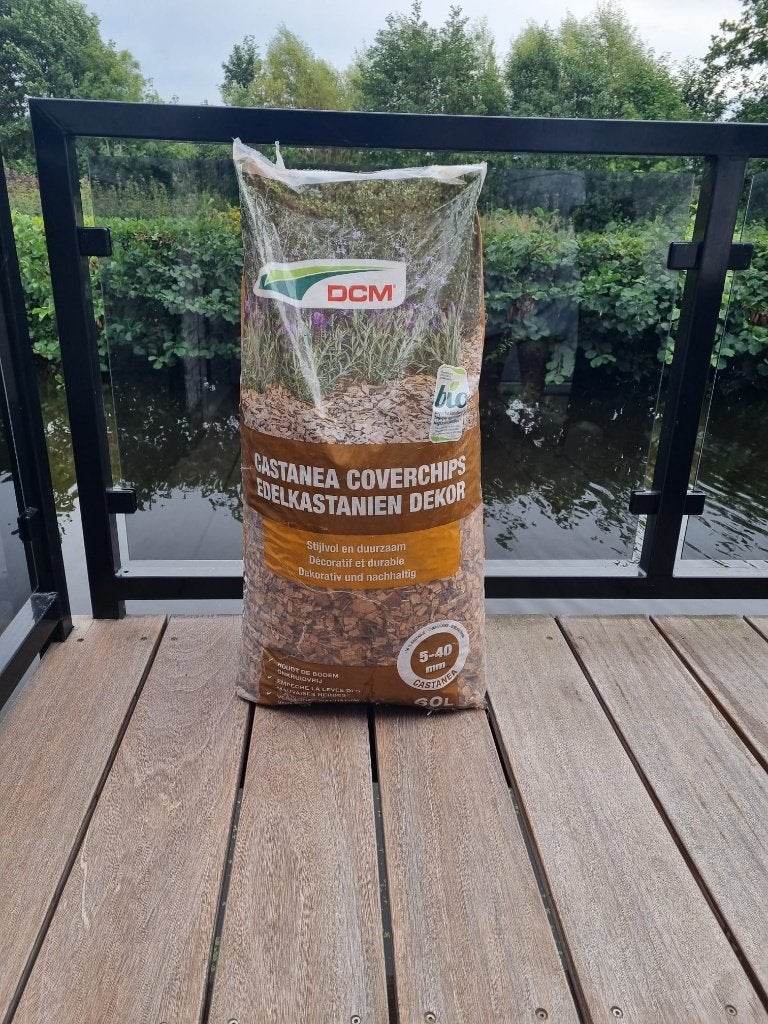 DCM Castanea CoverChips 60L, Tuin en Terras, Ophalen, Boomschors