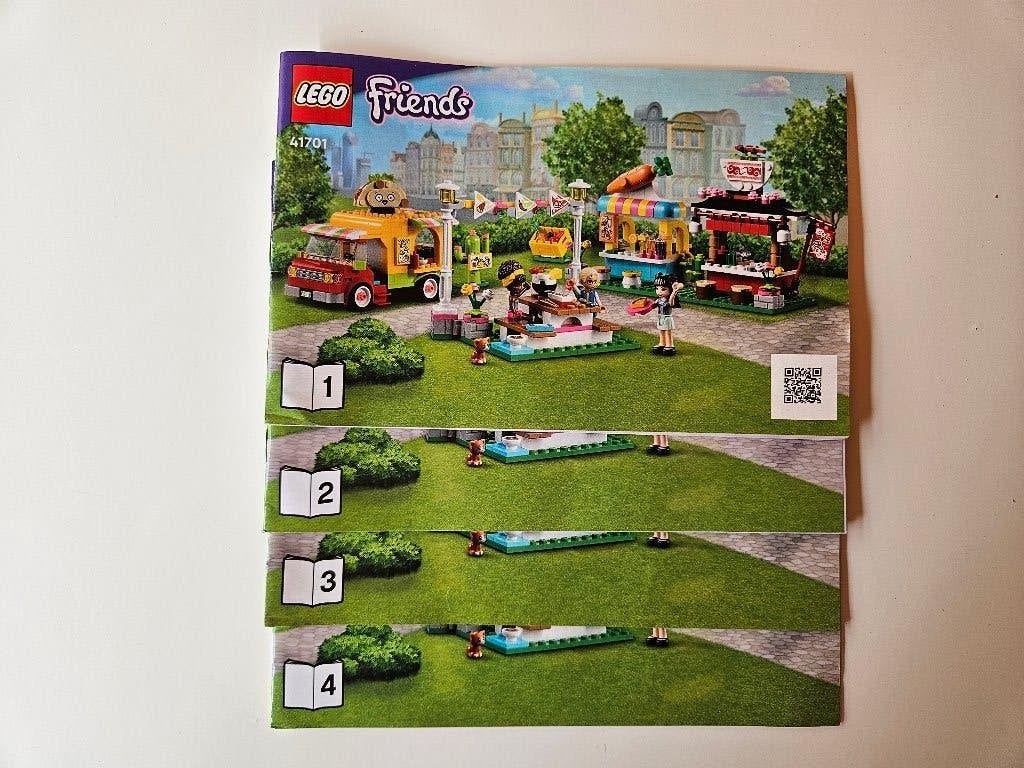 Lego Friends 41701 Streetfood Markt, Compleet, Lego, Friends, Ophalen of Verzenden