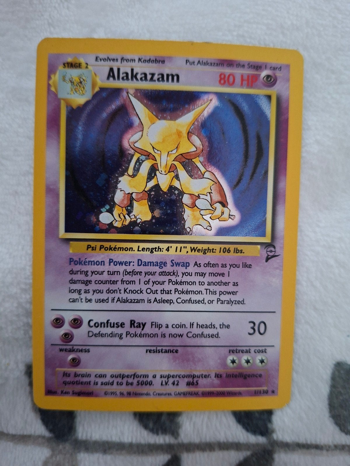 Alakazam pokemon kaart, Ophalen
