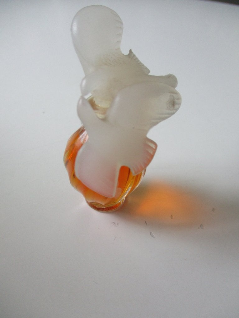 Mini parfumflesje van Lalique L'Air du Temps Nina Ricci, Verzenden, Zo goed als nieuw, Parfumfles, Gevuld