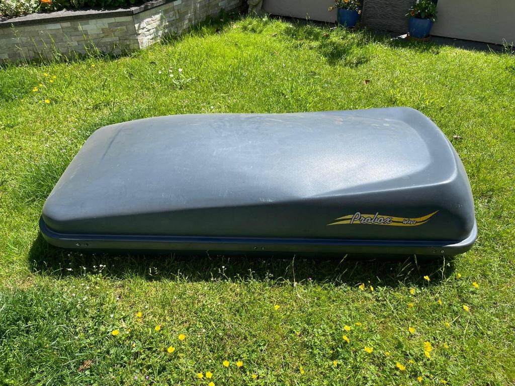 dakkoffer probox wave 180*75*42 ca. 400 liter/50kg grijs, Auto diversen, Dakkoffers, Gebruikt, Ophalen