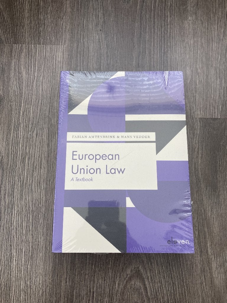 Europees recht studieboeken, Boeken, Ophalen of Verzenden, Alpha, Zo goed als nieuw, WO