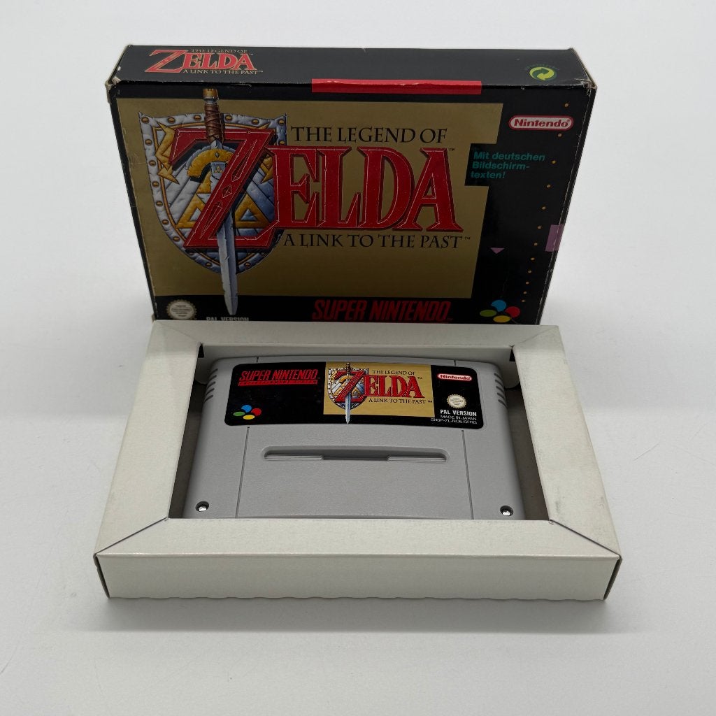 SNES Game - The Legend of Zelda A Link to the past + doos, Avontuur en Actie, 1 speler, Ophalen of Verzenden, Zo goed als nieuw