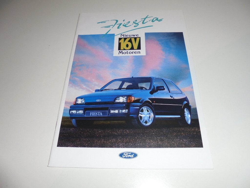 brochure Ford Fiesta  1992, Ophalen of Verzenden, Nieuw, Ford
