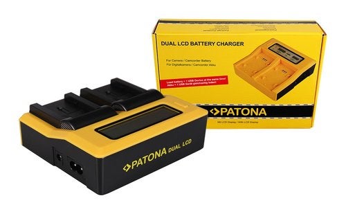 Dual LCD USB Charger Canon BP-808 BP819 BP-819 BP820 BP-820, Verzenden, Nieuw