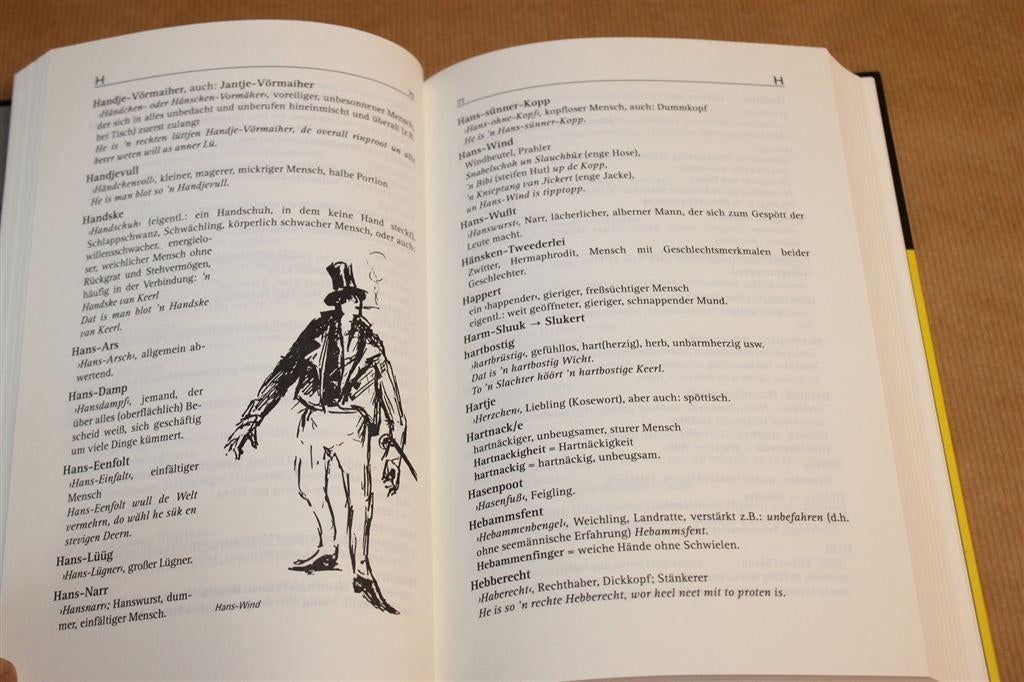 Plattdeutsches Schimpfwörterbuch — Voor Ostfriesen [DE], Ophalen of Verzenden, Zo goed als nieuw, Van Dale