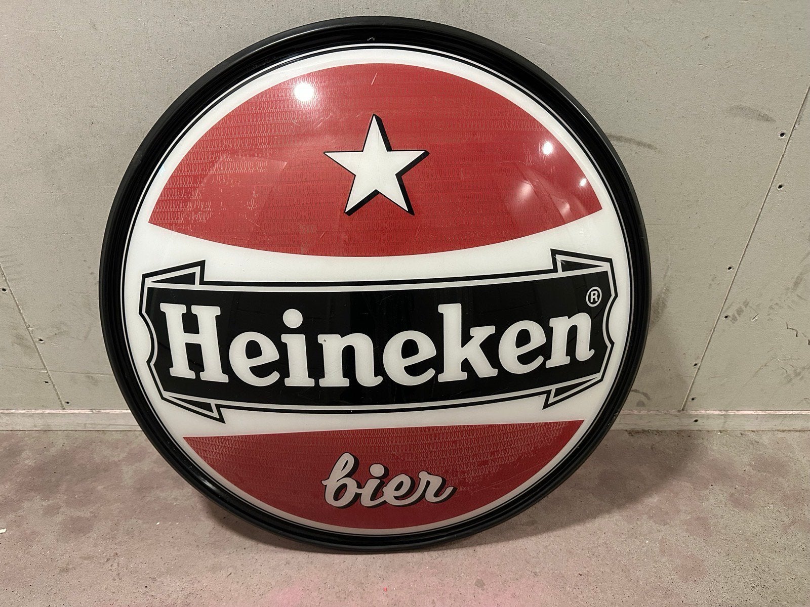 Heineken bord, Verzamelen, Ophalen, Zo goed als nieuw, Transport