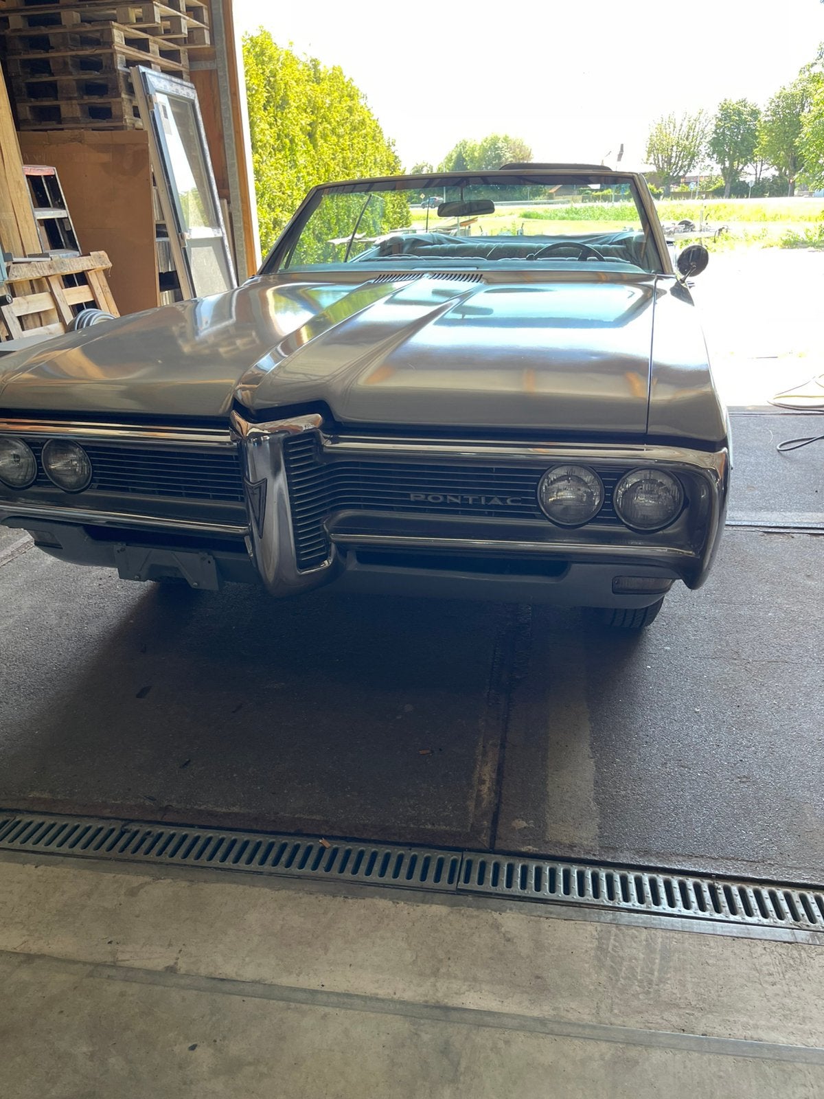 Pontiac 1968 cabrio, Auto's, Oldtimers, Automaat, Achterwielaandrijving, Cabriolet, Leder