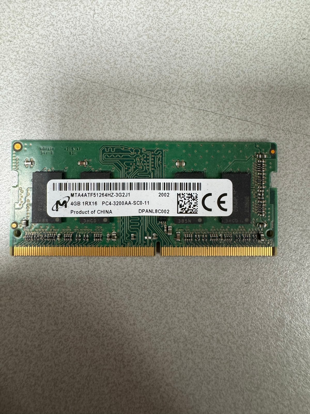 2x 4GB DDR4 RAM SODIMM Geheugen, Computers en Software, Gebruikt, DDR4, 8 GB, Ophalen of Verzenden
