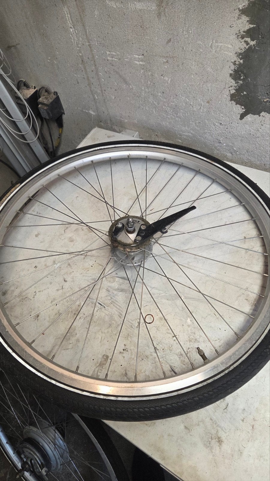 Sparta Ion voorwiel 28 inch, Fietsen en Brommers, Fietsonderdelen, Sparta, Gebruikt, Ophalen of Verzenden, Aluminium