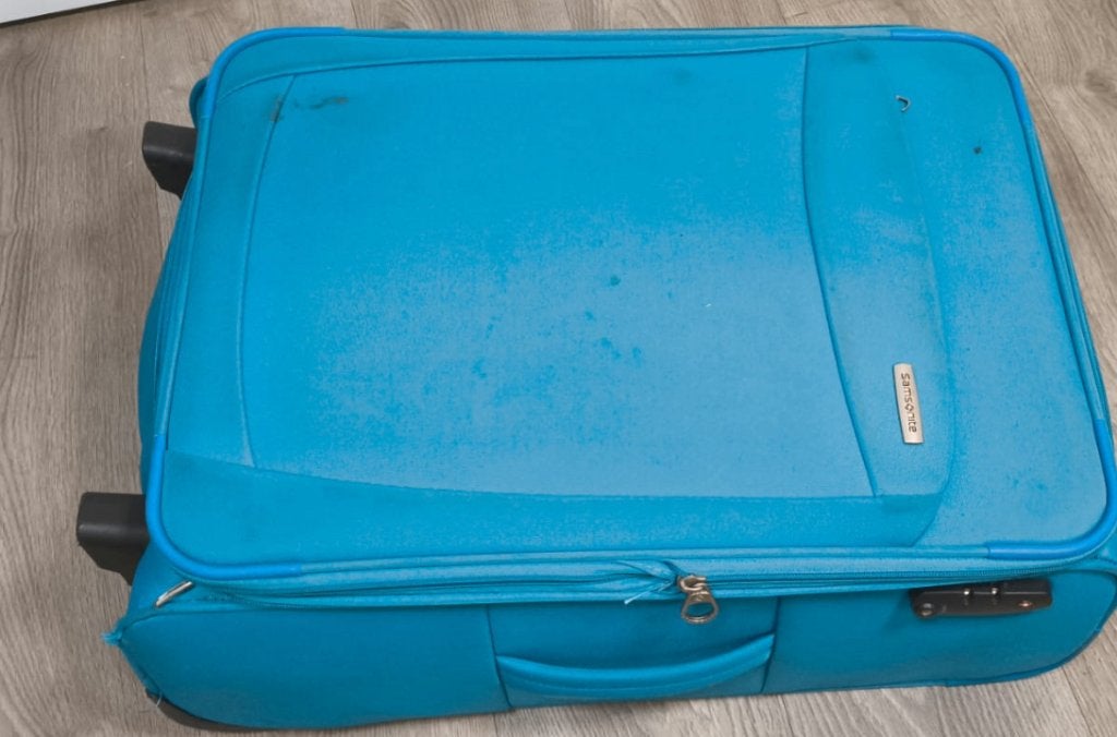 Samsonite Koffer met 2 wielen, gebruikt, 62x43x25, Gebruikt, Ophalen of Verzenden, Zacht kunststof, 35 tot 45 cm