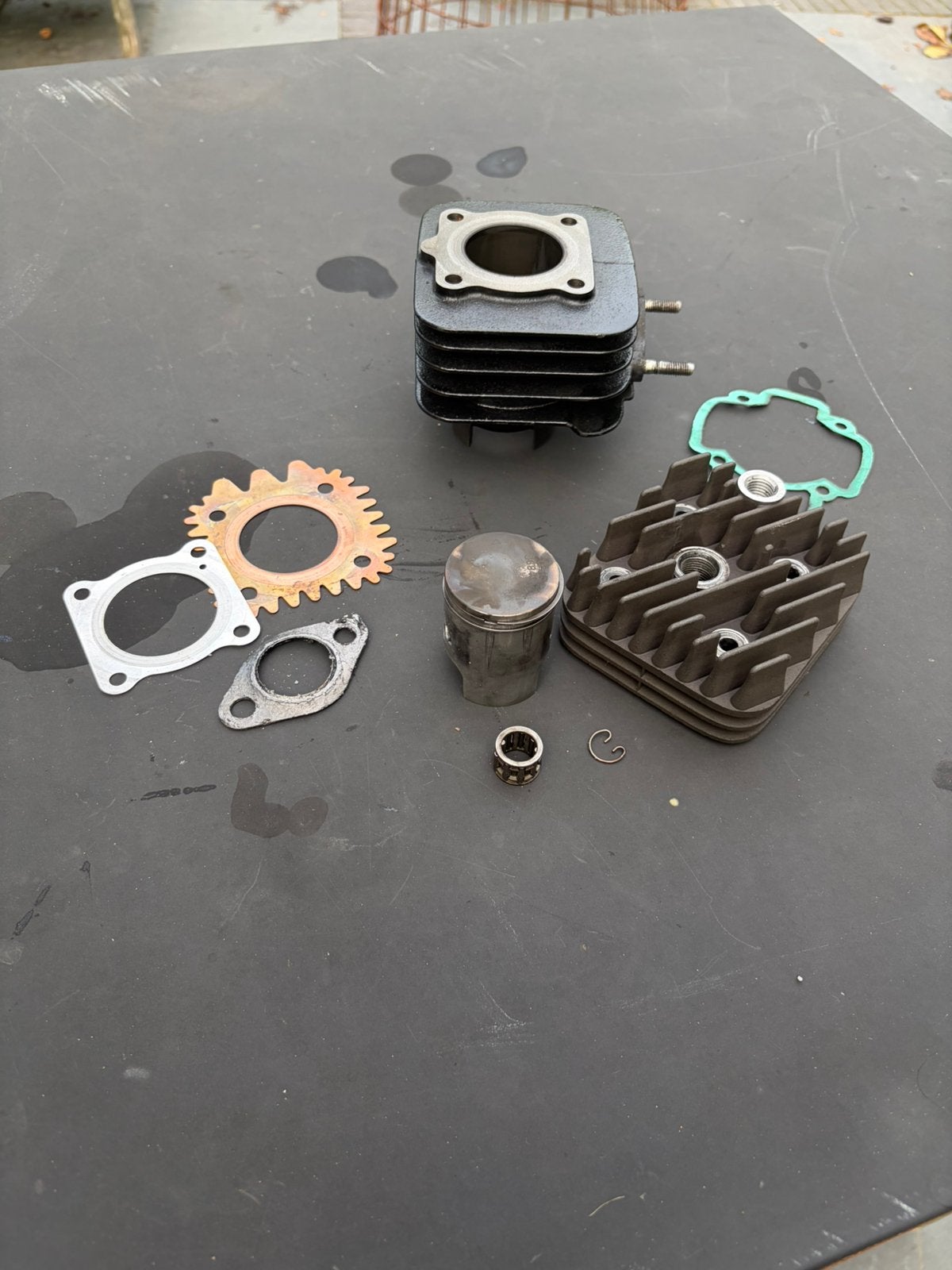 50cc snel cilinder | black trophy, Ophalen of Verzenden, Gebruikt, Cilinder