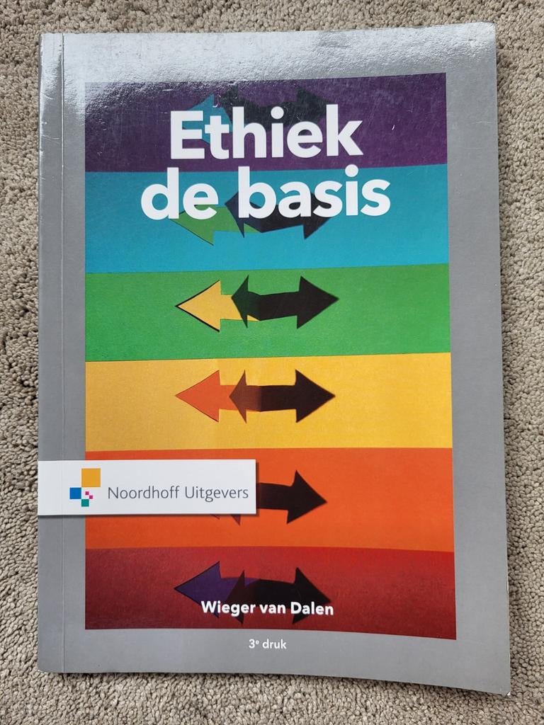 Wieger van Dalen - Ethiek de basis, Ophalen of Verzenden, Zo goed als nieuw, Wieger van Dalen
