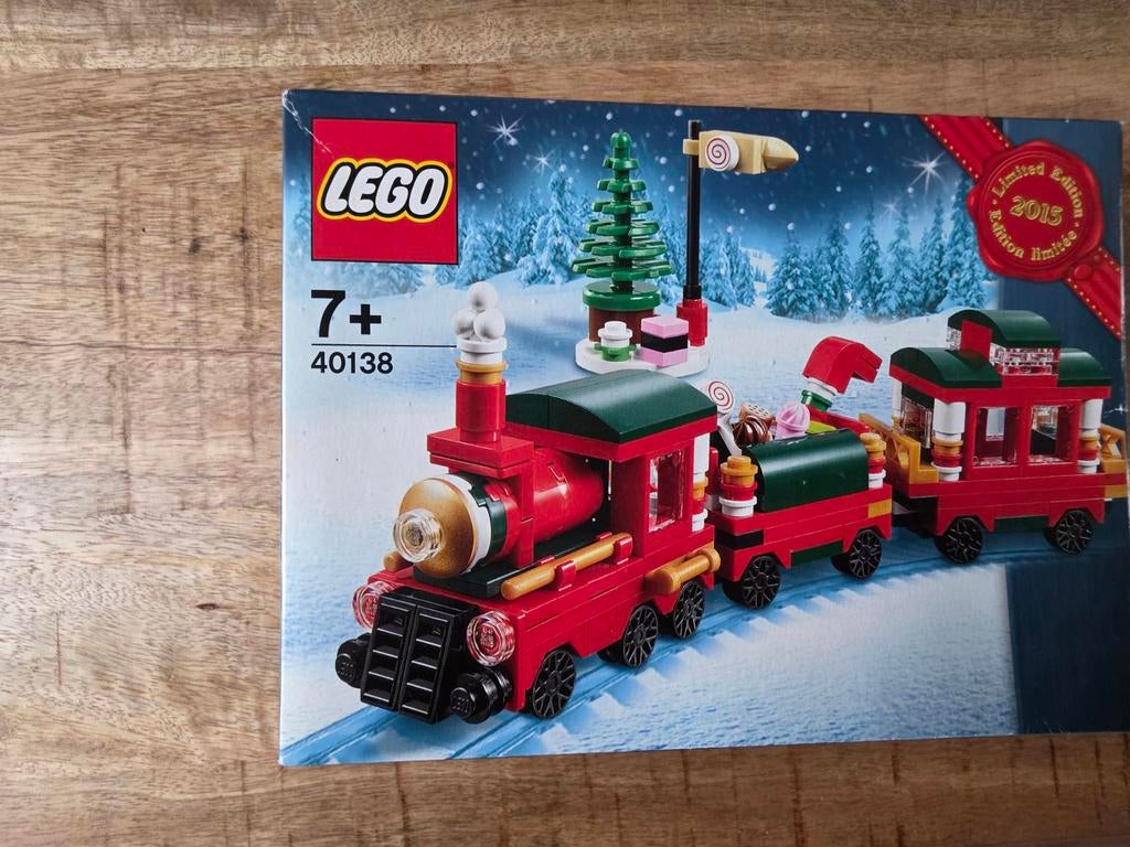 LEGO 40138 Kersttrein Limited Edition, Ophalen, Nieuw, Complete set, Lego