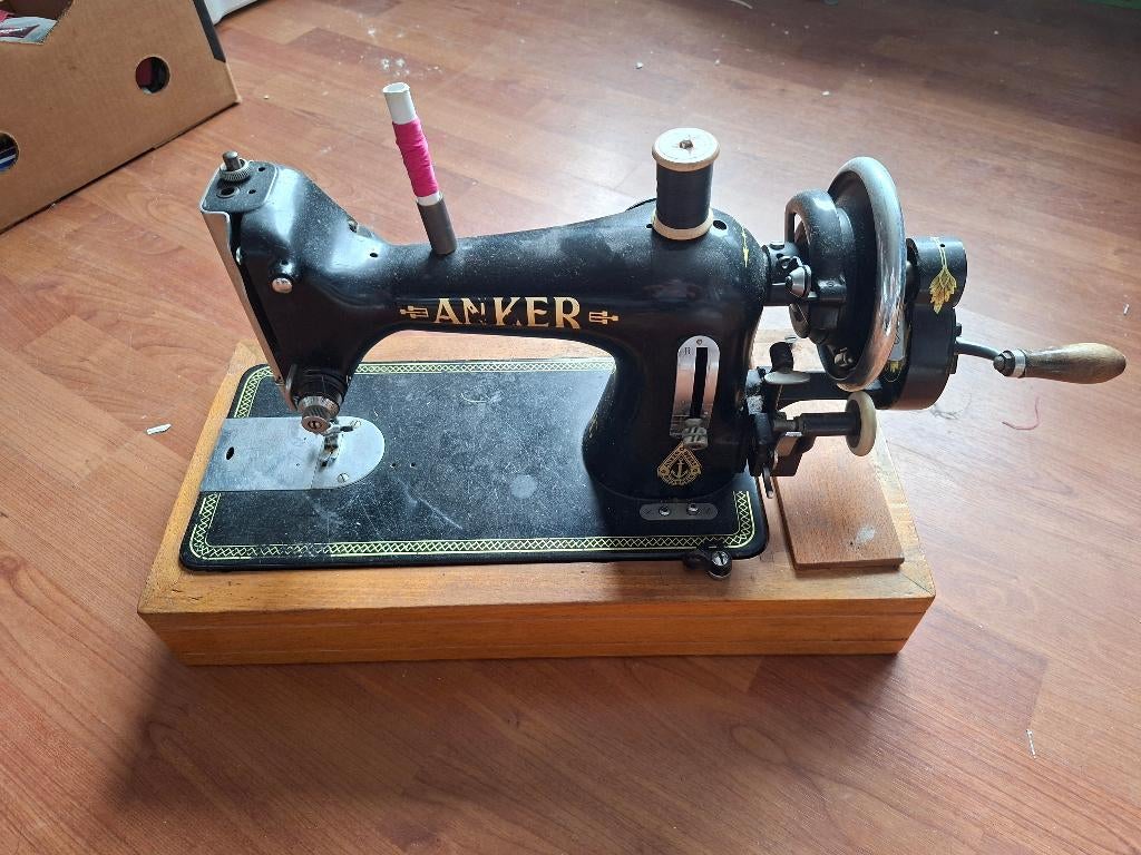 Naaimachine, Ophalen